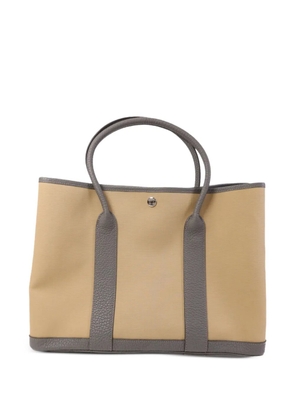 Hermès Pre-Owned 2022 Garden Party TPM tote bag - Neutrals