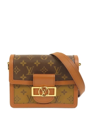 Louis Vuitton Pre-Owned Mini Dauphine Monogram Reverse shoulder bag - Brown