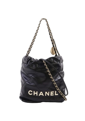 CHANEL Pre-Owned mini 22 tote bag - Black