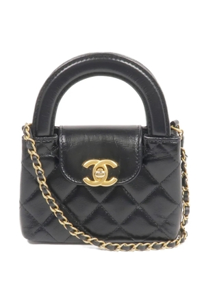CHANEL Pre-Owned Kelly Nano cross body bag - Black
