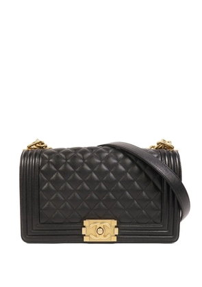 CHANEL Pre-Owned Boy chain shoulder bag - Black