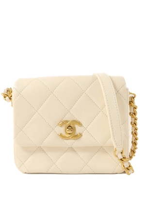 CHANEL Pre-Owned CC turn-lock cross body bag - Neutrals