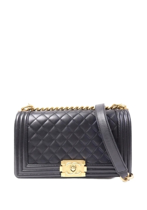 CHANEL Pre-Owned Boy quilted shoulder bag - Black