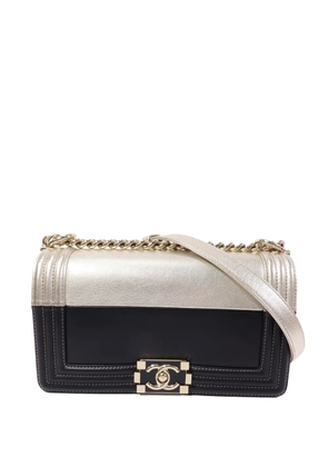 CHANEL Pre-Owned 25 Boy chain crossbody bag - Gold