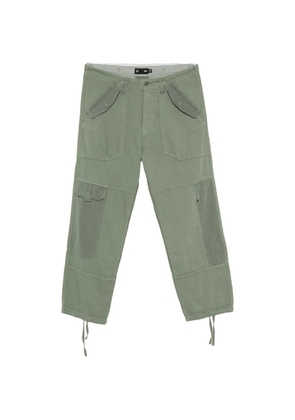 TRC panelled cargo pants - Green