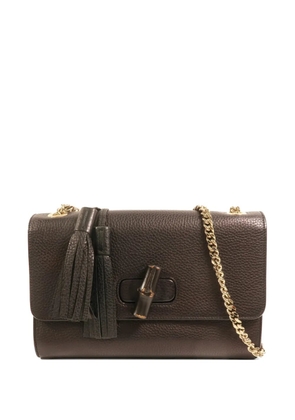 Gucci Pre-Owned Bamboo chain shoulder bag - Brown