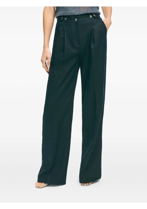 Brooks Brothers pleated button trousers - Green