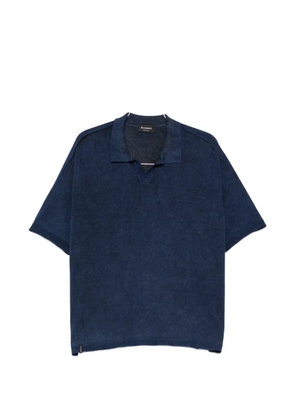 AROVESCIO Derby knitted T-shirt - Blue