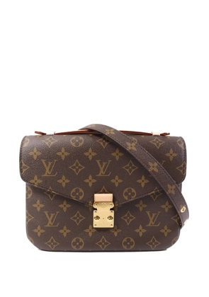 Louis Vuitton Pre-Owned Pochette Metis Monogram canvas crossbody bag - Brown