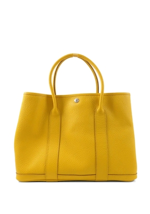 Hermès Pre-Owned PM Garden Party Negonda-leather tote bag - Yellow