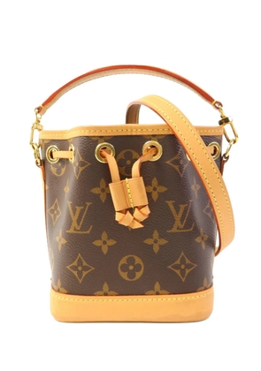 Louis Vuitton Pre-Owned Nano Noe monogram tote bag - Brown
