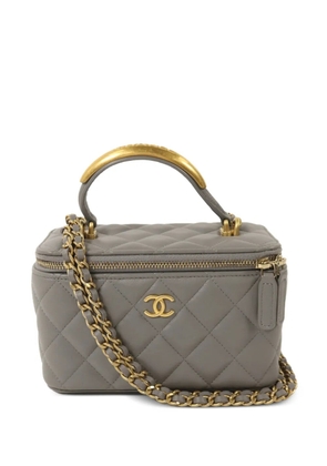 CHANEL Pre-Owned CC Vanity Case tote bag - Grey