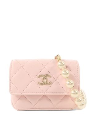 CHANEL Pre-Owned quilted CC shoulder bag - Pink