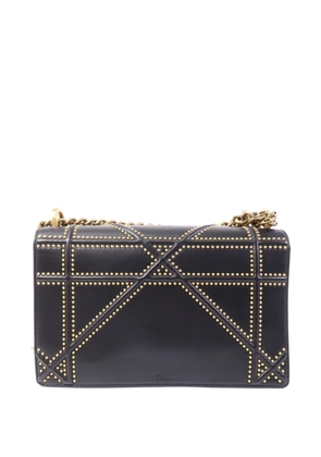 Christian Dior Pre-Owned Diorama studded shoulder bag - Black