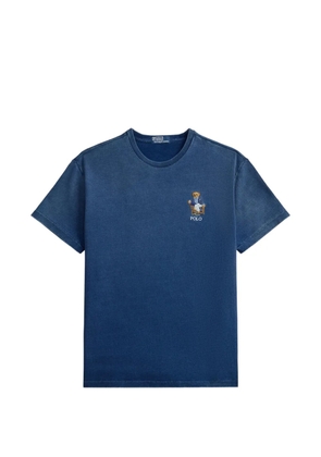Polo Ralph Lauren embroidered-logo T-shirt - Blue