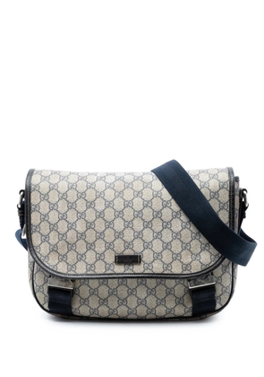 Gucci Pre-Owned 2016-2026 GG Supreme crossbody bag - Neutrals