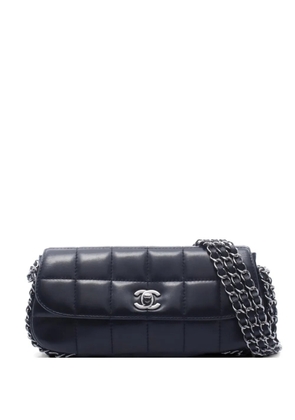 CHANEL Pre-Owned 2003-2004 Chocolate Bar chain shoulder bag - Black