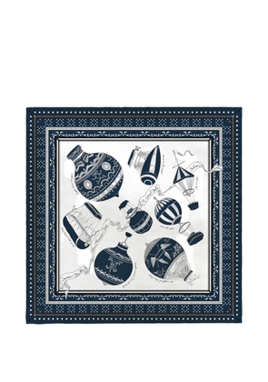 MANIPURI hot-air-balloon-print bandana - Blue