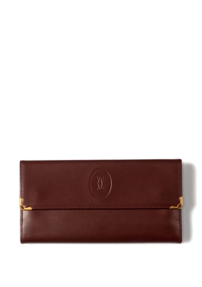 Cartier 1990s Must de Cartier leather wallet - Brown