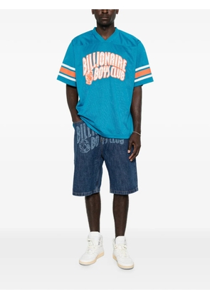 Billionaire Boys Club logo-print embroidered shorts - Blue