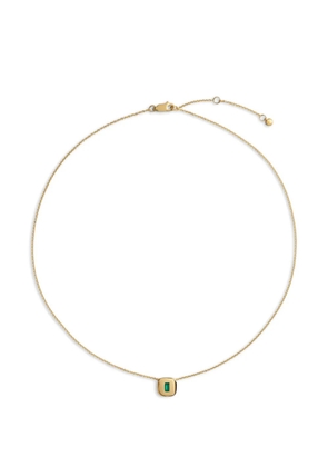 Monica Vinader Gemdrop onyx necklace - Gold