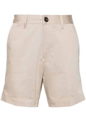 AMI Paris Ami de Coeur chino shorts - Neutrals