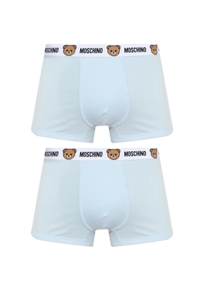 Moschino Teddy Bear logo-waistband boxers (set of two) - Blue