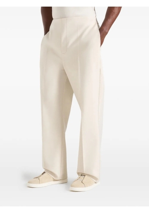 Manière De Voir Henri pleat-detailed trousers - Neutrals