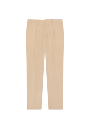 Lardini pleated wool trousers - Neutrals