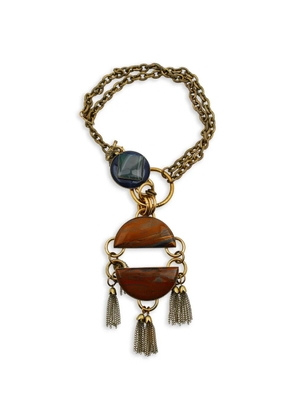 Anton Heunis gemstone-embellished necklace - Gold
