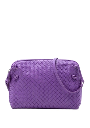 Bottega Veneta Pre-Owned 2012-2026 Nappa Intrecciato Nodini crossbody bag - Purple