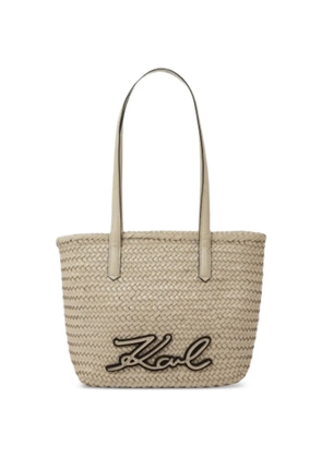 Karl Lagerfeld K/Signature tote bag - Neutrals