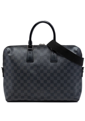 Louis Vuitton Pre-Owned 2013 Damier Graphite Porte Documents Jour business bag - Black