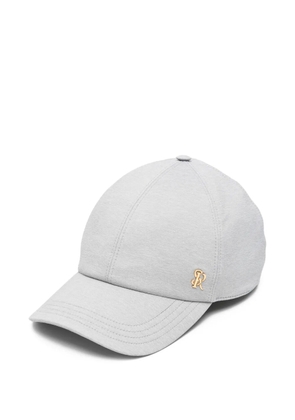 Stefano Ricci logo-plaque cap - Grey