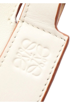 Loewe Pre-Owned 2010-2026 Horseshoe Leather crossbody bag - White