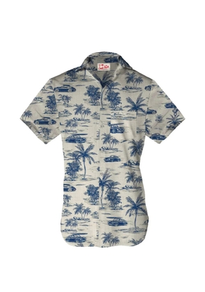 MC2 Saint Barth short-sleeve button-up shirt - Neutrals