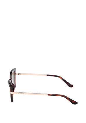 GUESS EYEWEAR cat-eye sunglasses - Brown