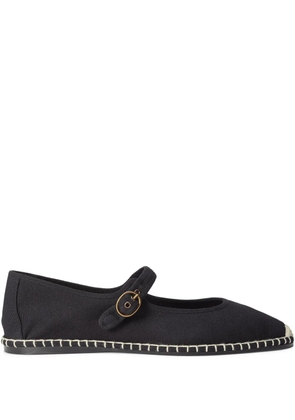 Polo Ralph Lauren cotton ballet flats - Black