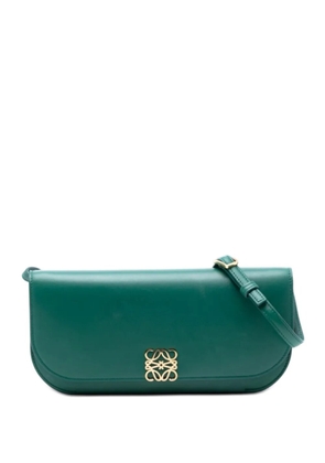 Loewe Pre-Owned 2021 Smooth Leather Goya Long shoulder bag - Green