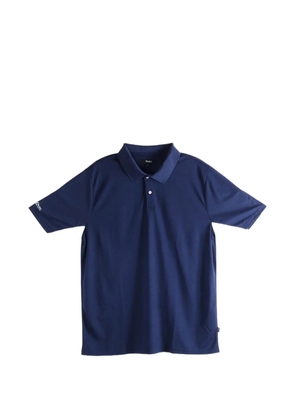Malbon Golf Evergreen Paneled Performance Pique polo shirt - Blue