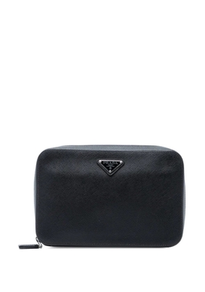 Prada Pre-Owned 2013-2026 Saffiano clutch bag - Black