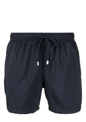 Fedeli logo-patch swim shorts - Blue