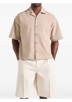 Manière De Voir Alexis embroidered shirt - Neutrals