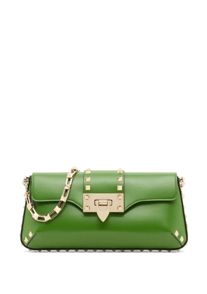 Valentino Garavani Rockstud calfskin shoulder bag - Green
