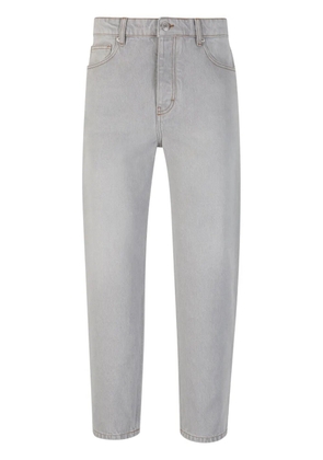 AMI Paris cropped tapered jeans - Grey