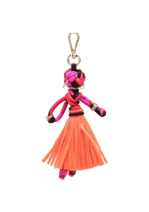 PUCCI pink bag charm - Orange