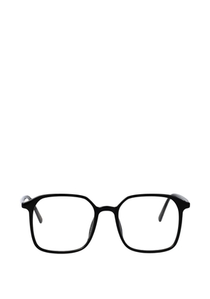 VALENTINO GARAVANI EYEWEAR VLogo geometric-frame glasses - Black