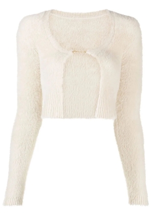 Jacquemus La Maille Neve Manches Longue cardigan - Neutrals