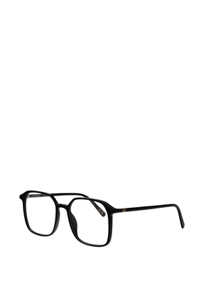 VALENTINO GARAVANI EYEWEAR VLogo geometric-frame glasses - Black