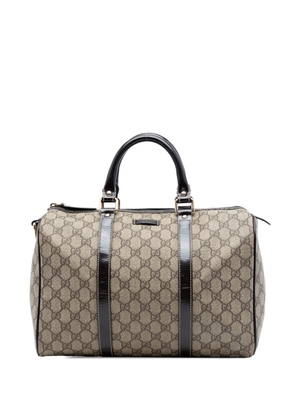 Gucci Pre-Owned 2016-2026 Medium GG Supreme Joy boston bag - Neutrals